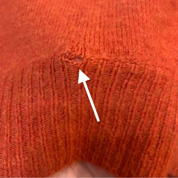 Line and Dot. Anthropology. Oriana tied sweater. Size Small. - Picture 9 of 10